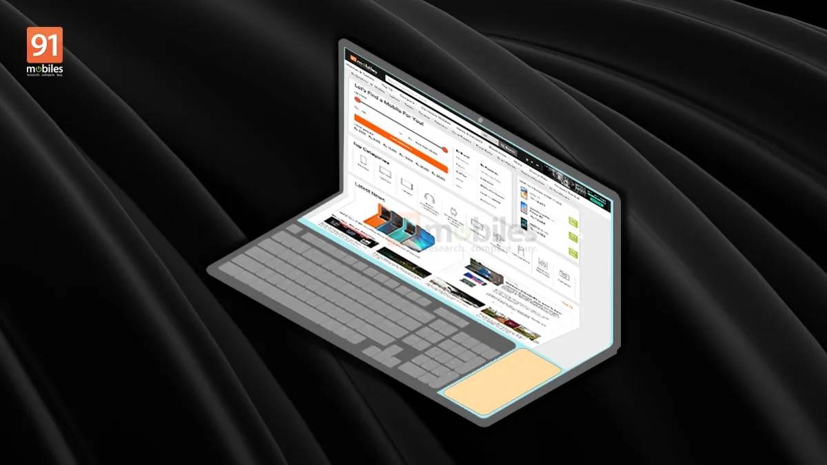 Foldable Samsung laptop with a virtual trackpad outed in a patent