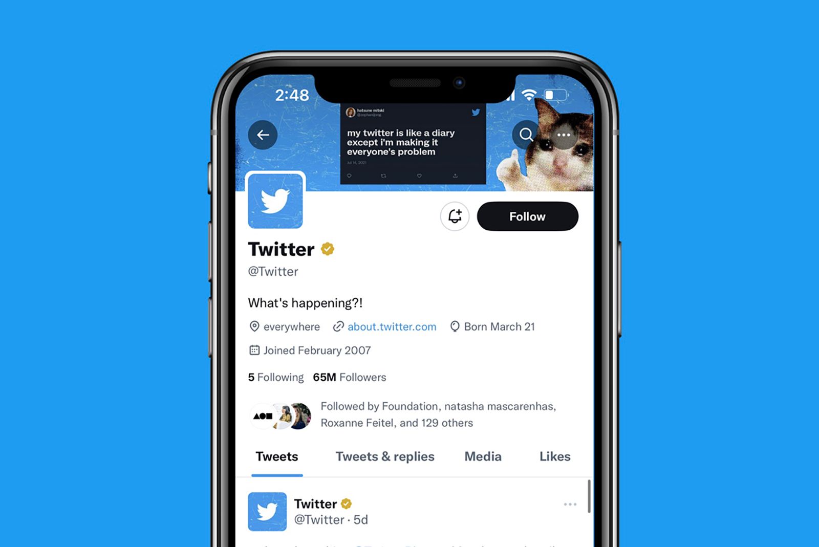 Why are some Twitter profile pictures square now?