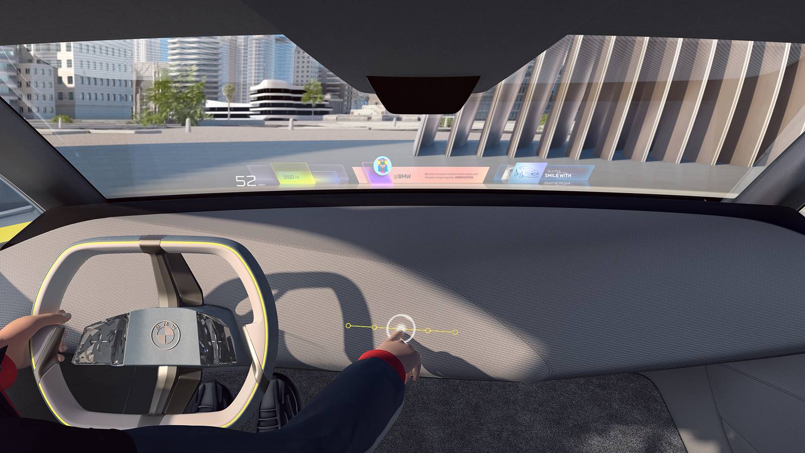 BMW aims to have full-windscreen heads-up display in cars from 2025