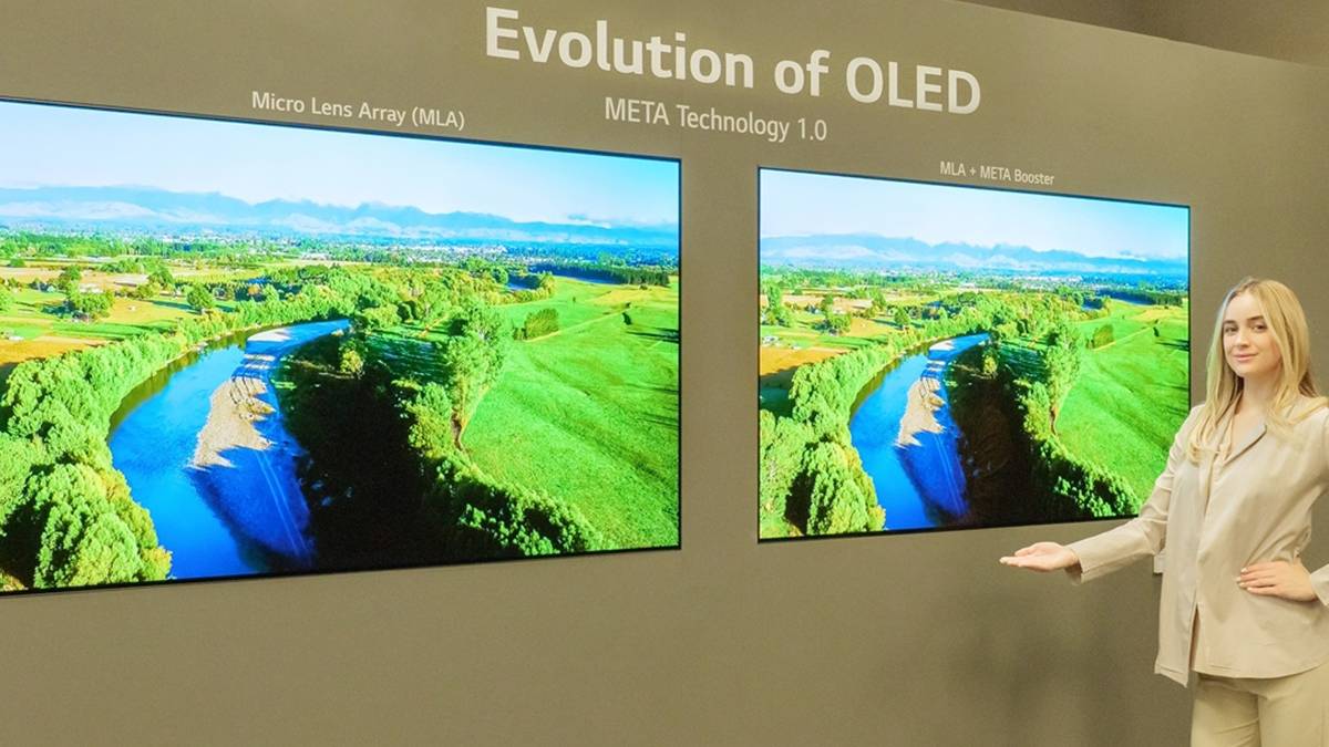 LG Display unveils new OLED panel with META tech for future TVs