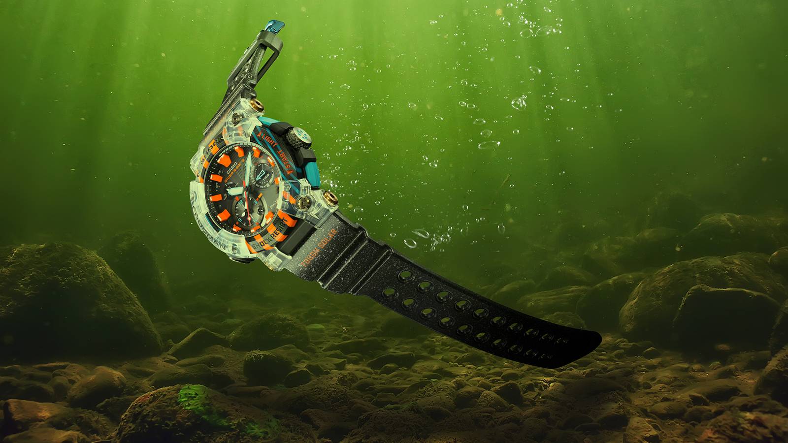 This special edition Casio G-Shock Frogman really is in the colours of ...
