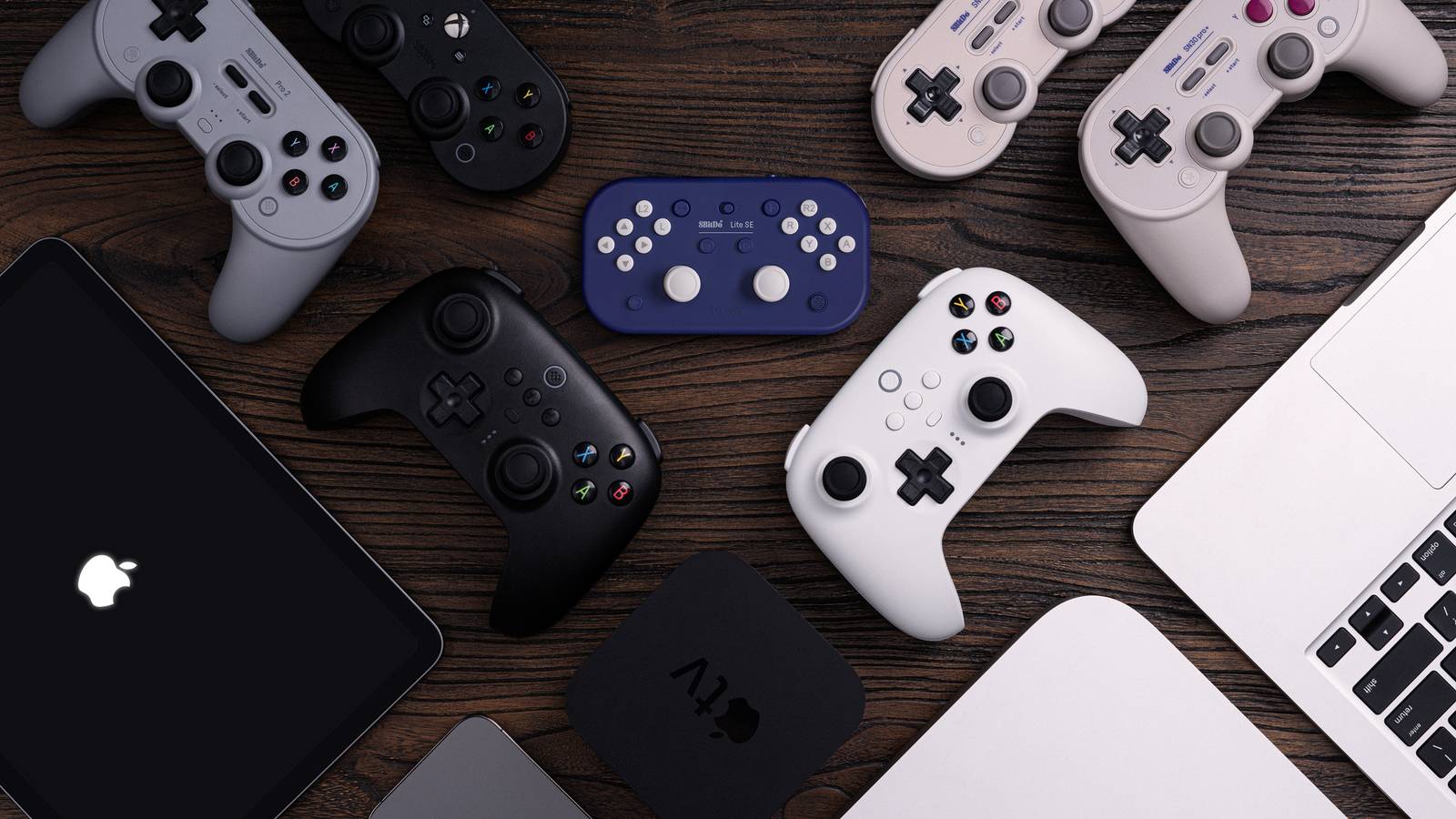 These 8bitdo controllers now work with Apple devices