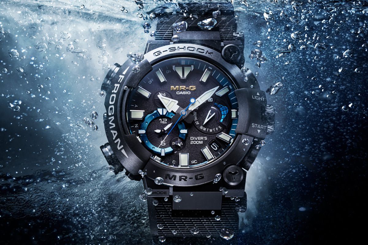 CASIO G-SHOCK FROGMAN カスタム sub/【G-SHOCK】クリスタル カスタム FROGMAN custom
