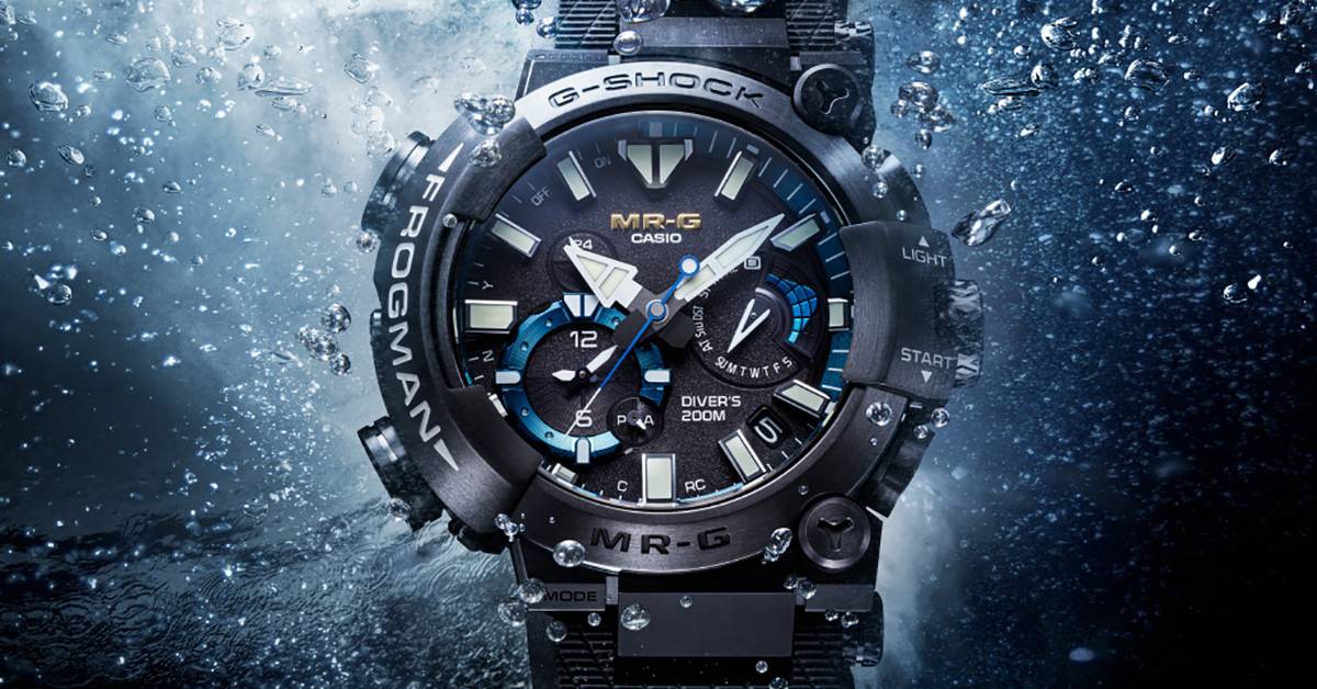 Casio G-Shock MR-G Frogman is a very worthy addition to the 