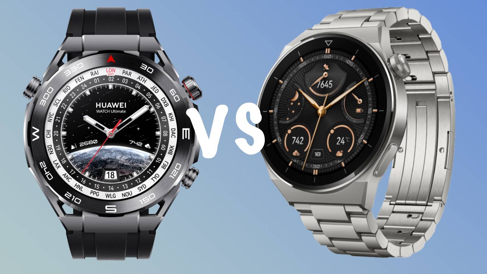 Huawei Watch Ultimate vs Huawei Watch GT 3 Pro: What