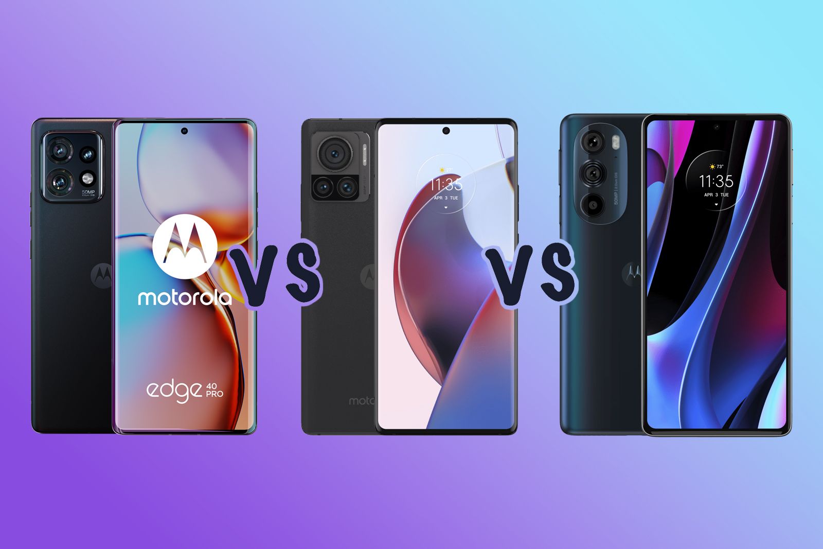 Moto Edge 40 Pro vs Edge 30 Ultra vs Edge Plus (2022): Which is best?