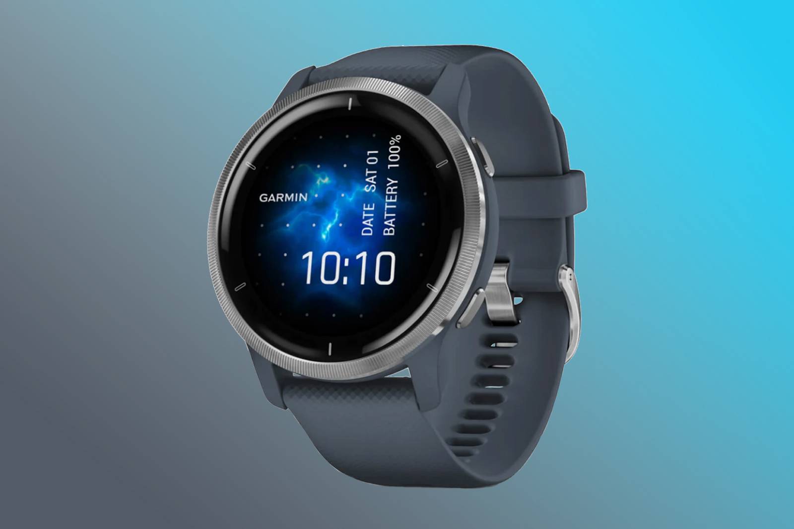 Garmin Venu 2 Plus, GPS Smartwatch with Call and Text, Advanced Health Monitoring and Fitness Features, Silver with Gray Band Garmin Venu 2 Plus, GPS Smartwatch with Call and Text, Advanced Health Monitoring and Fitness Features, Silver with Gray Band