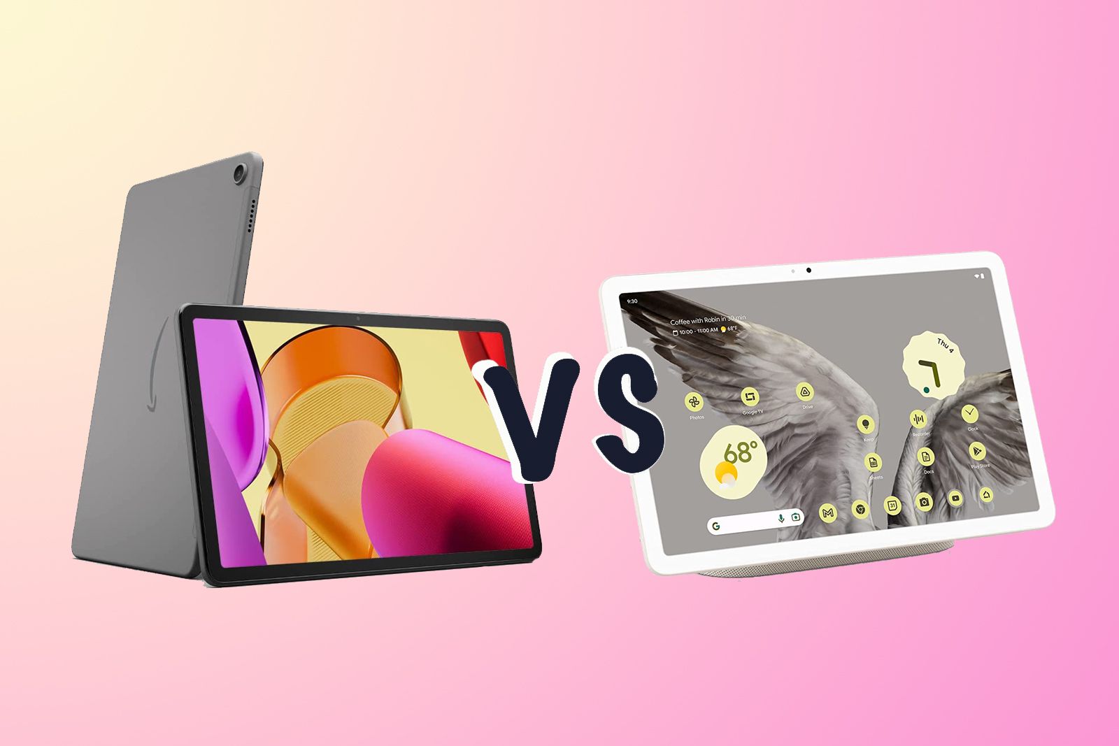 Amazon Fire Max 11 vs Google Pixel Tablet