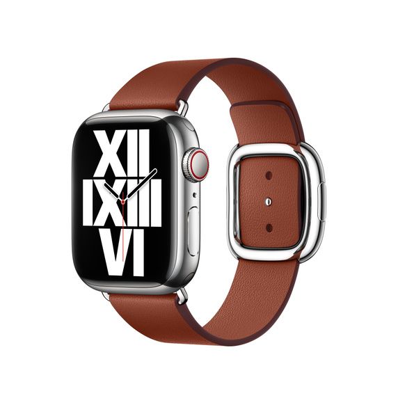 Apple Leather Link for Apple on sale Watch 40mm - M/L - Saddle Brown