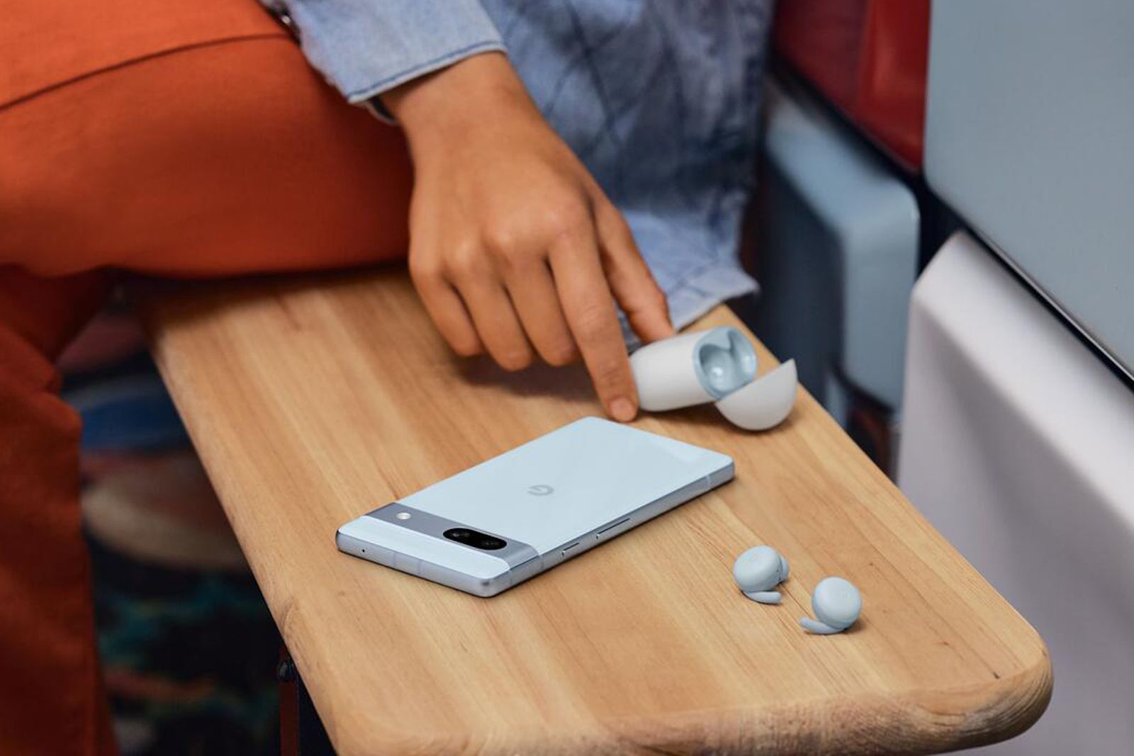 Google Pixel Buds A-Series  Sea 　Pixel7 Google Pixel Buds A Series True Wireless In Ear Headphones Sea