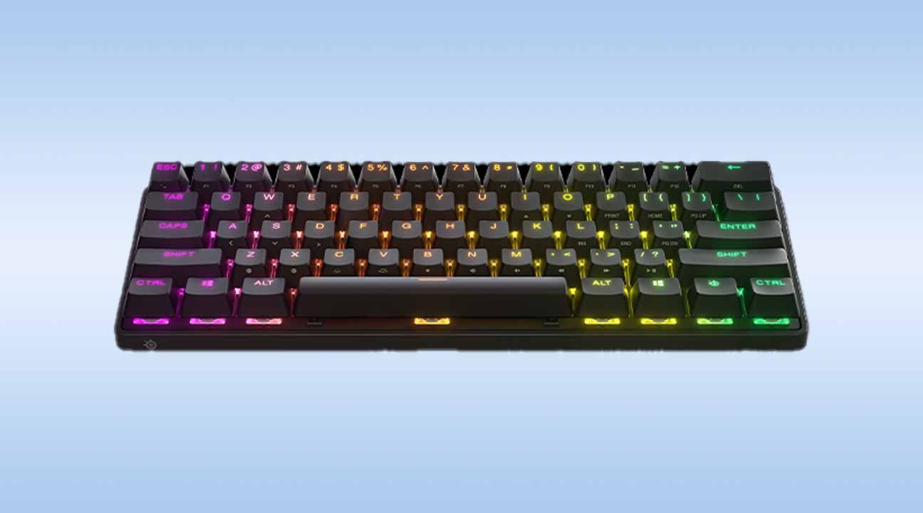 The SteelSeries Apex Pro mini keyboard is an absolute steal at $40 off