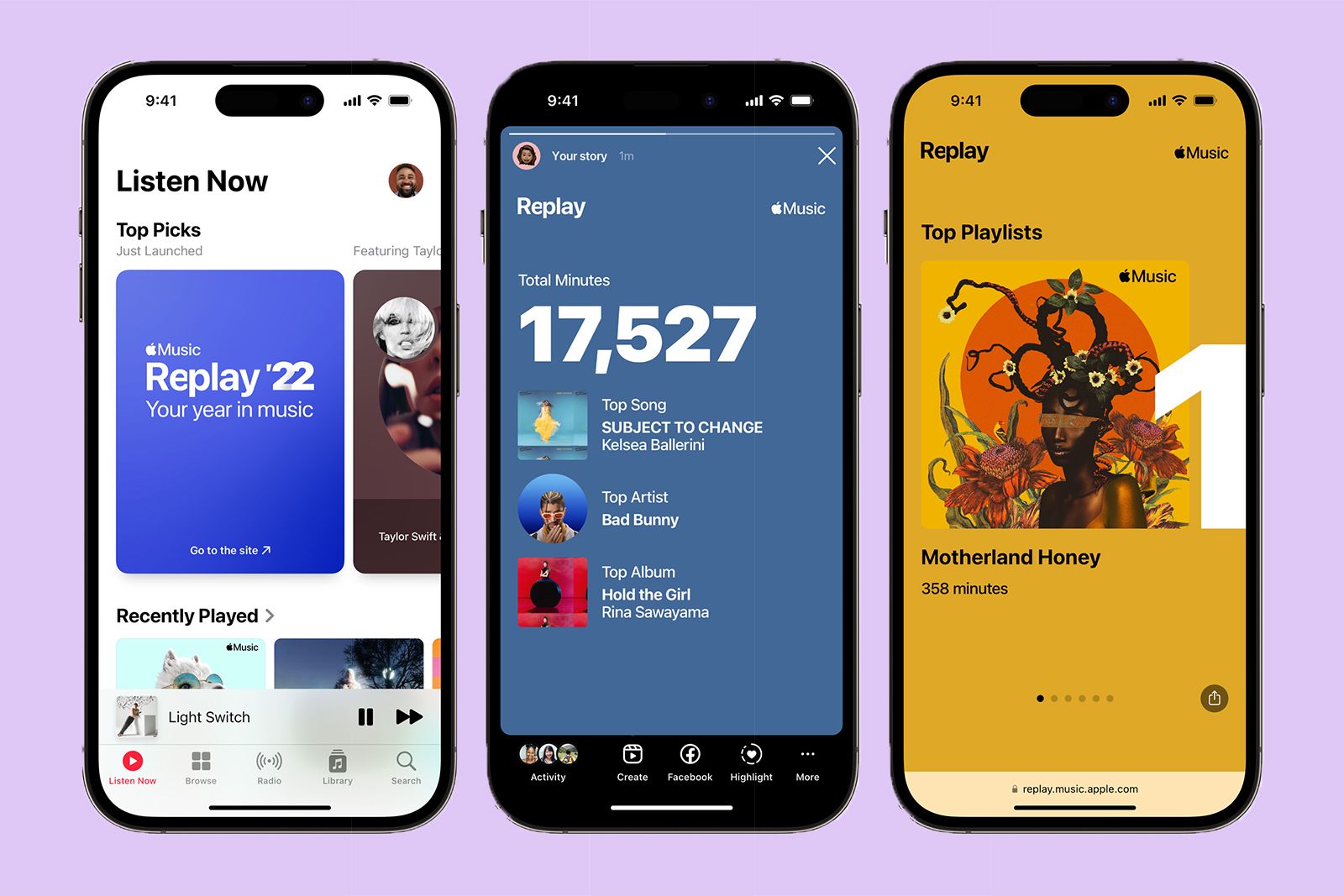 apple music リプレイ