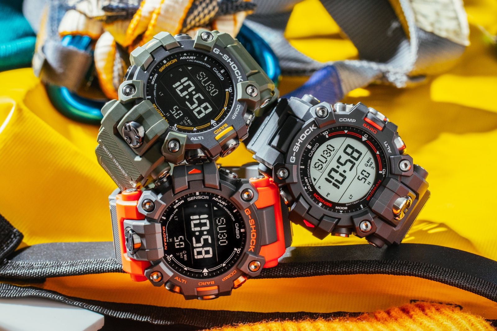 時計 CASIO G-SHOCK MUDMAN GW-9500 GW-9500-1A4 | G-SHOCK MASTER OF G - LAND MUDMAN | CASIO INDIA