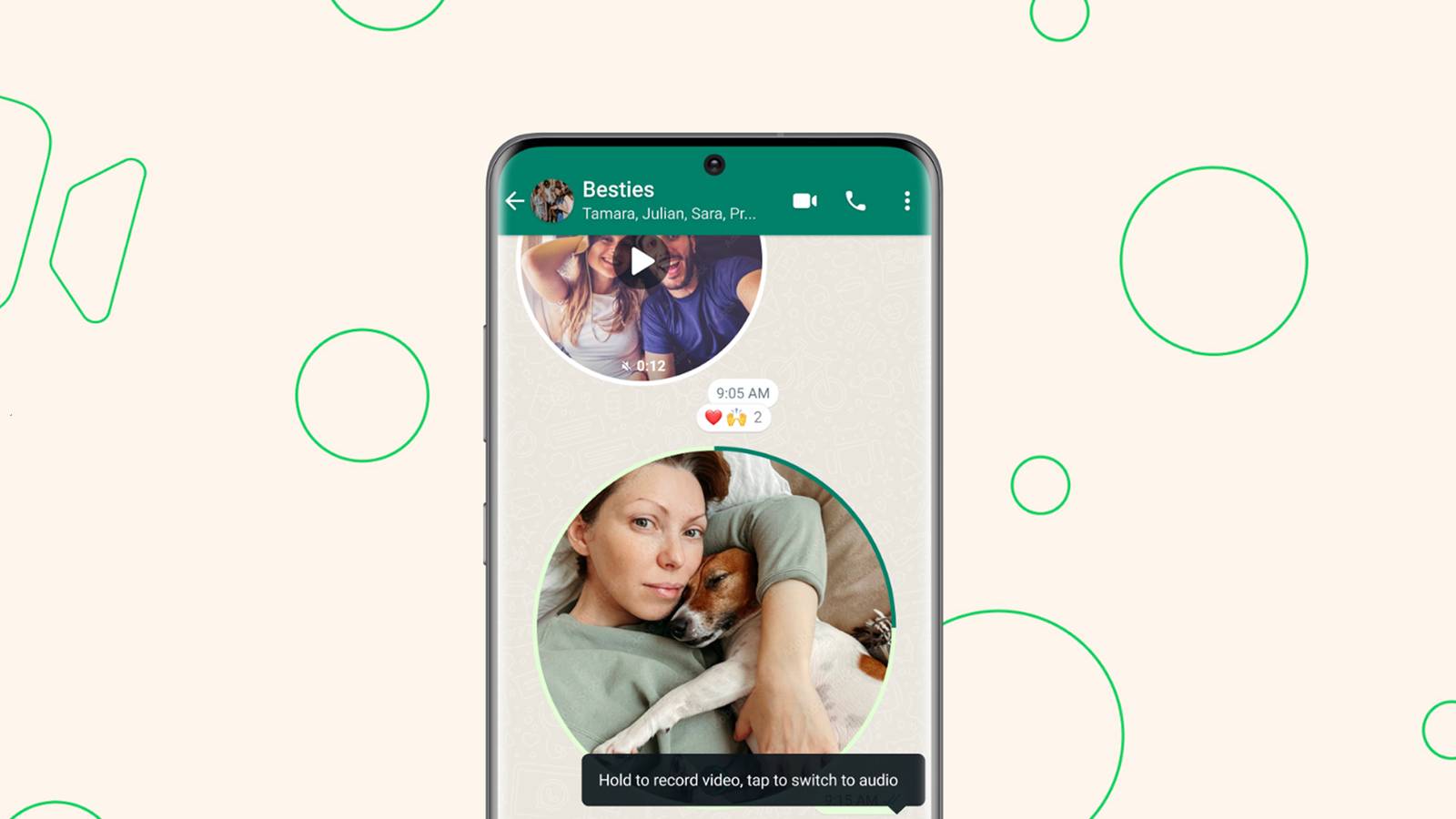 WhatsApp Instant Video Messages are here and this is how to use them