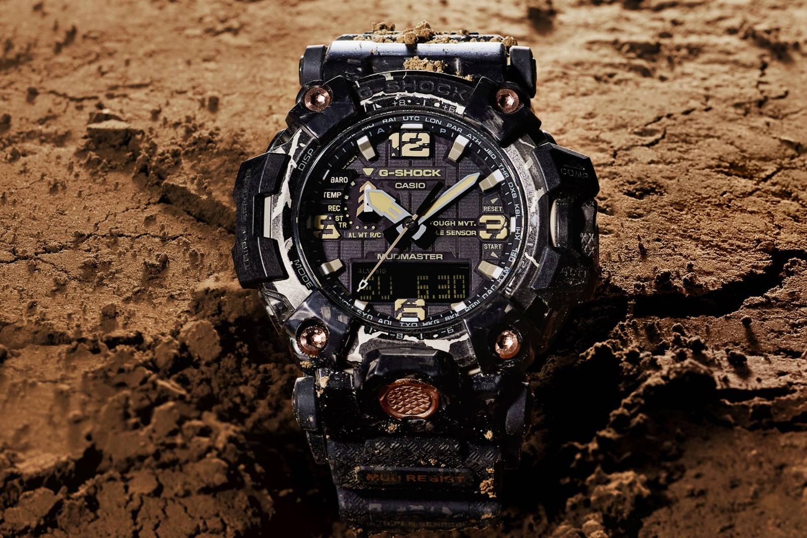 The G-Shock Cracked Mud Mudmaster is another must-have limited 