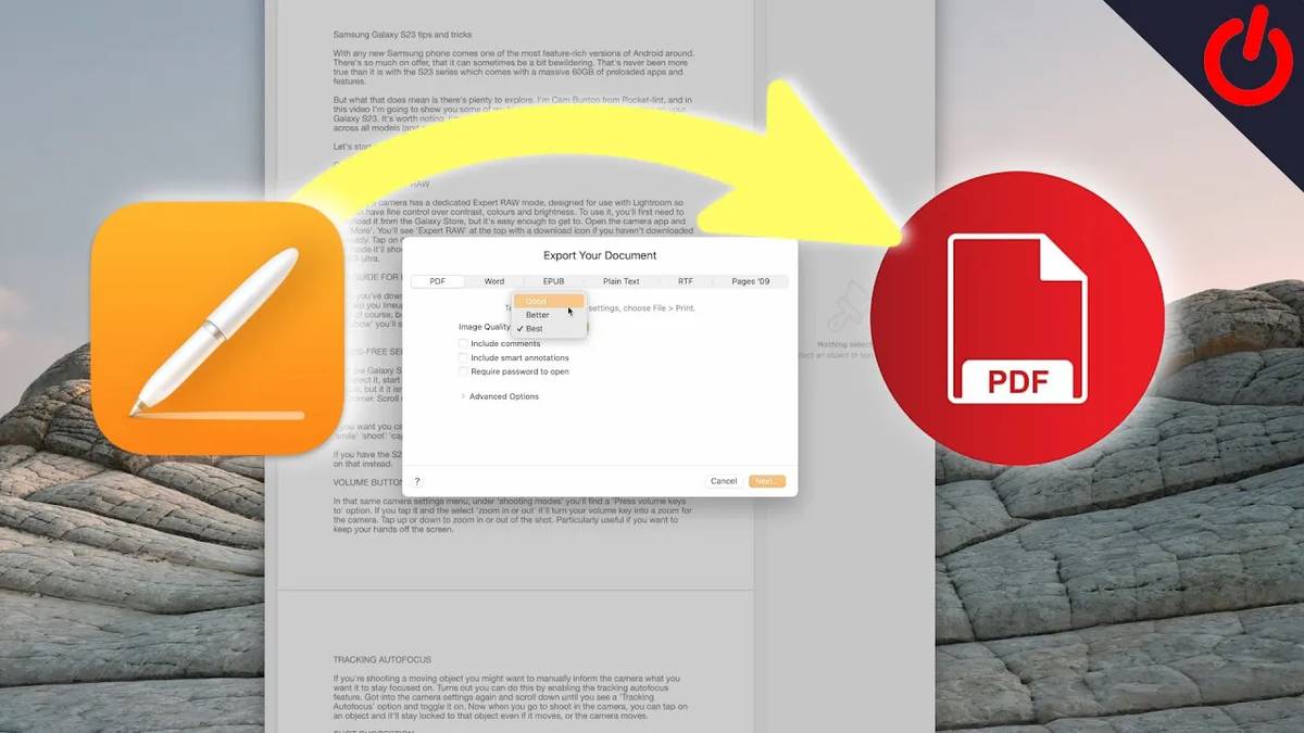 How to convert Apple Pages to PDF on Mac, iPhone, iPad