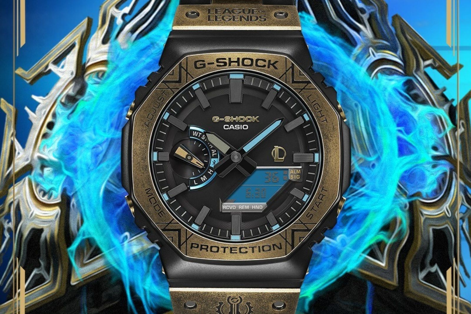時計 G-SHOCK G-B2100LL-1A League of Legends These Special Edition Casio G-Shocks are The League of