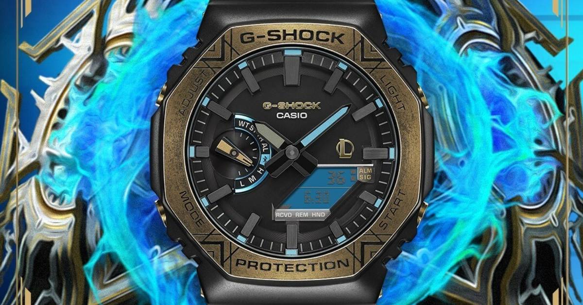 These Special Edition Casio G-Shocks are The League of Legends 