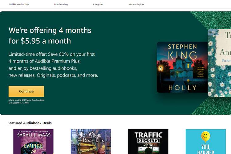 What is Audible, how does it work, and how much does it cost?
