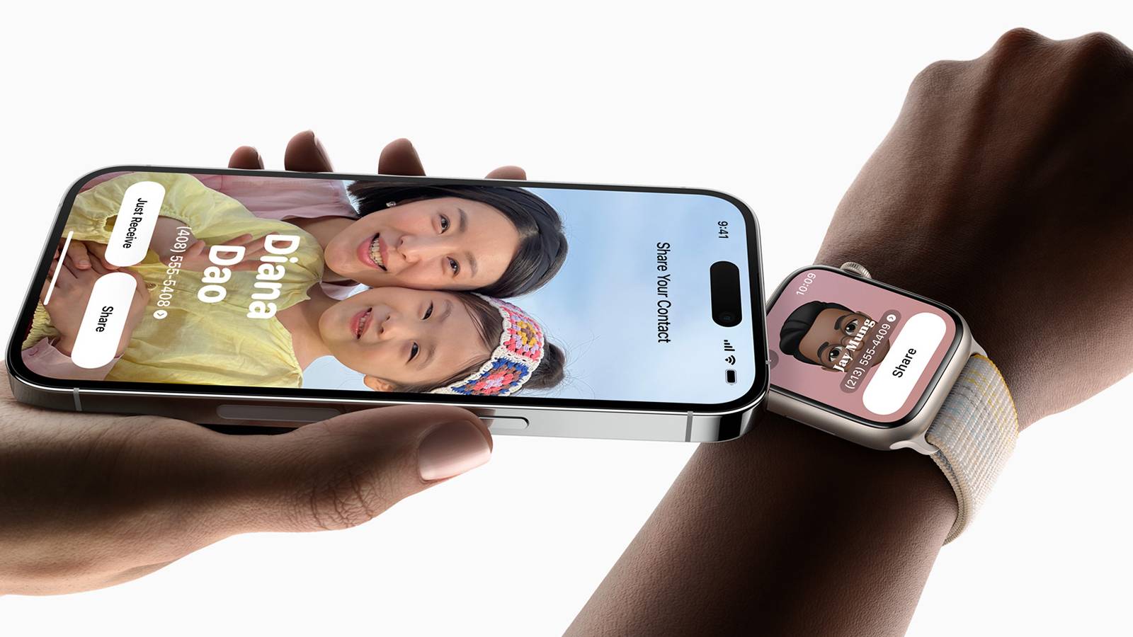 How to use NameDrop on Apple Watch