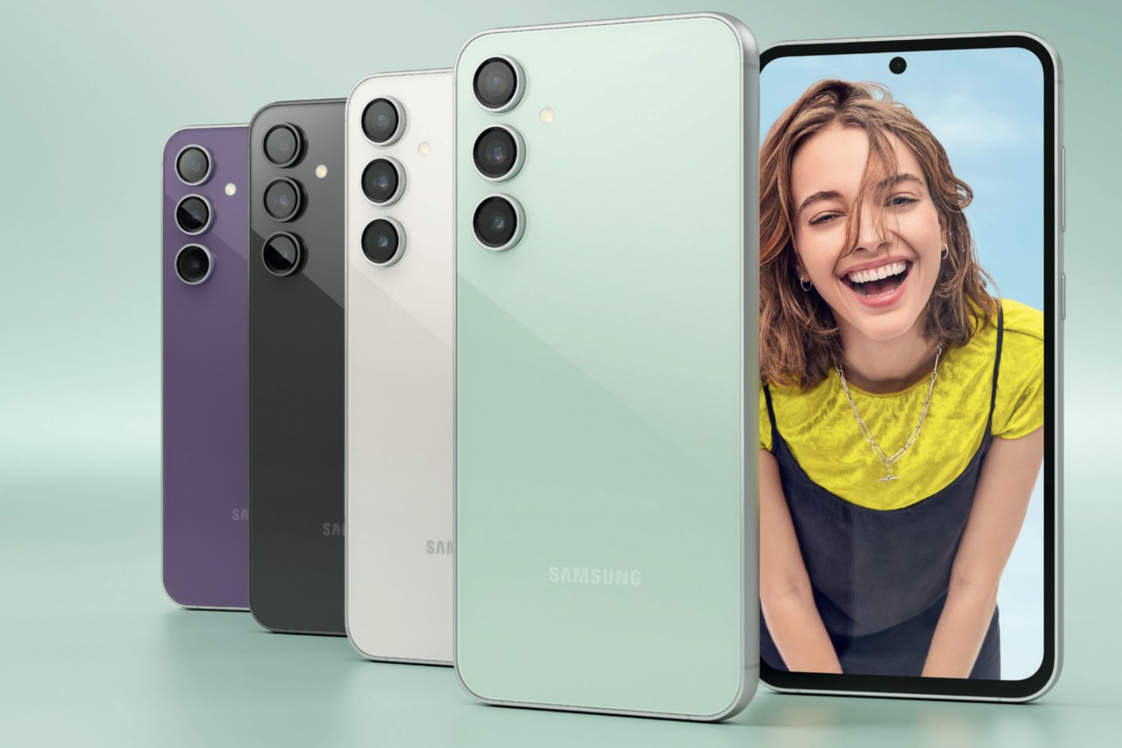 □Samsung Galaxy S23 FE Amazon.com: Samsung Galaxy S23 FE Factory Unlocked 128GB - Mint