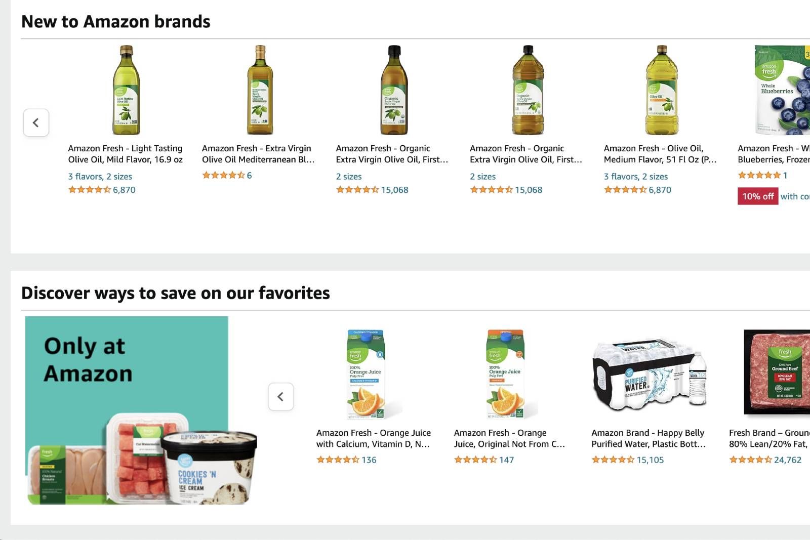 What is Amazon Fresh and where can you get deliveries?
