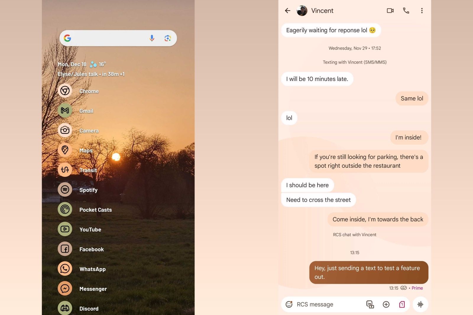 How to change the color of text bubbles on Android
