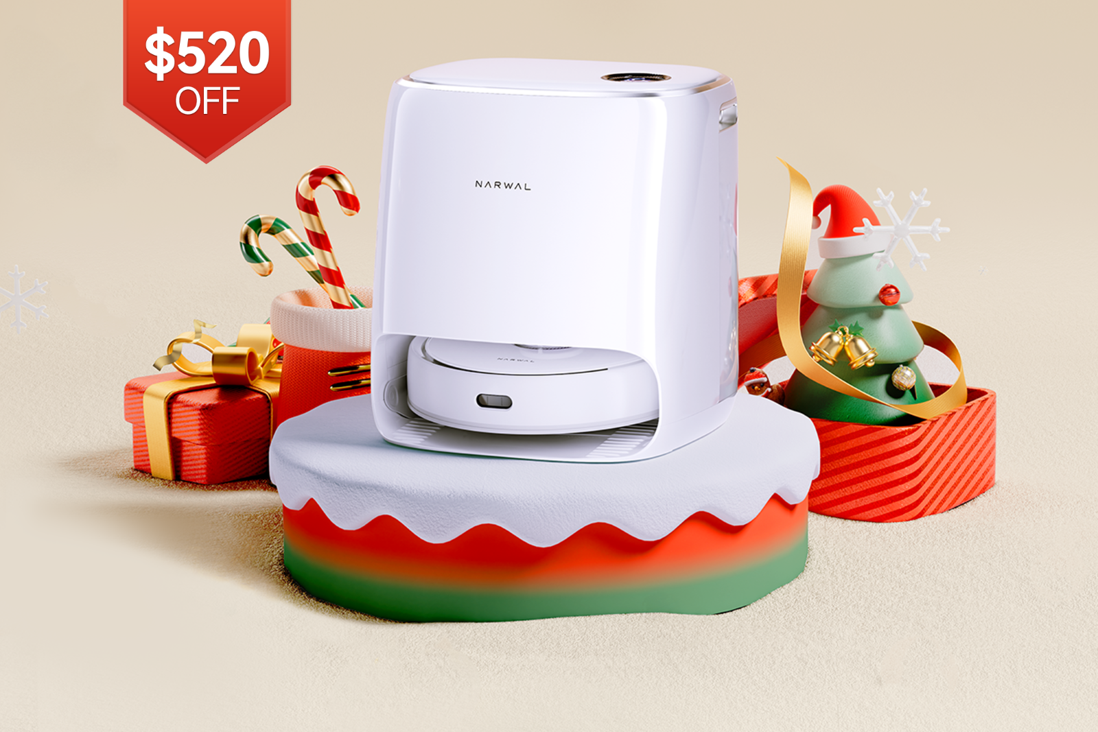 Narwal Freo Christmas Deal Graphic