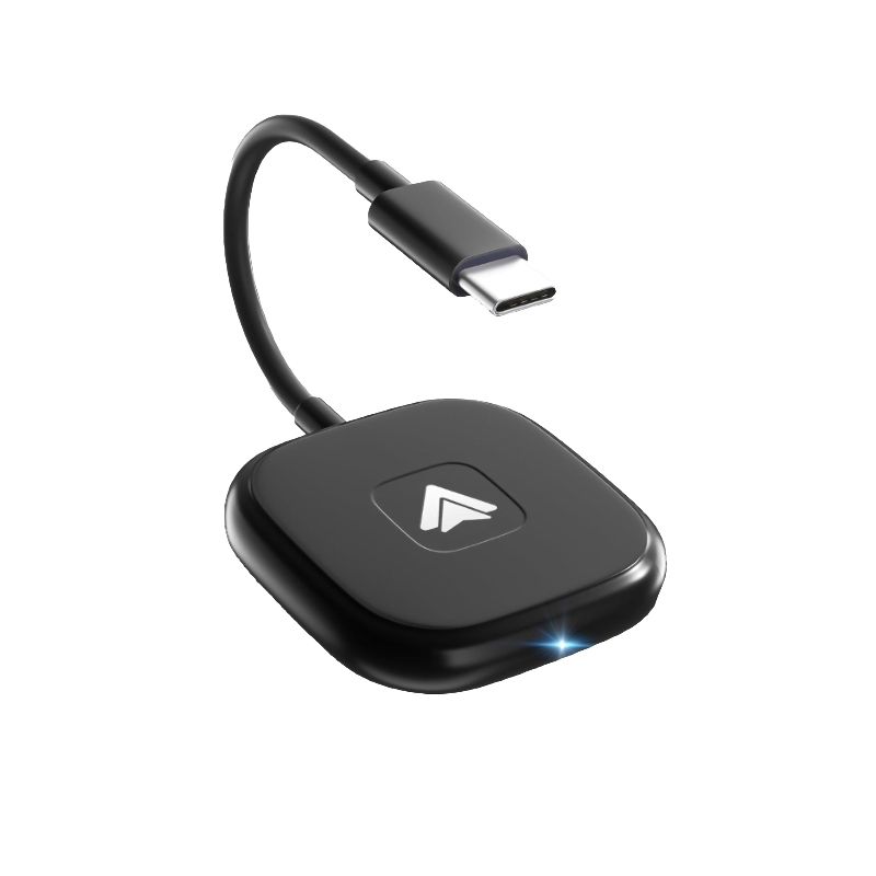 Wireless Android Auto Adapter - USB, USB-C - Black