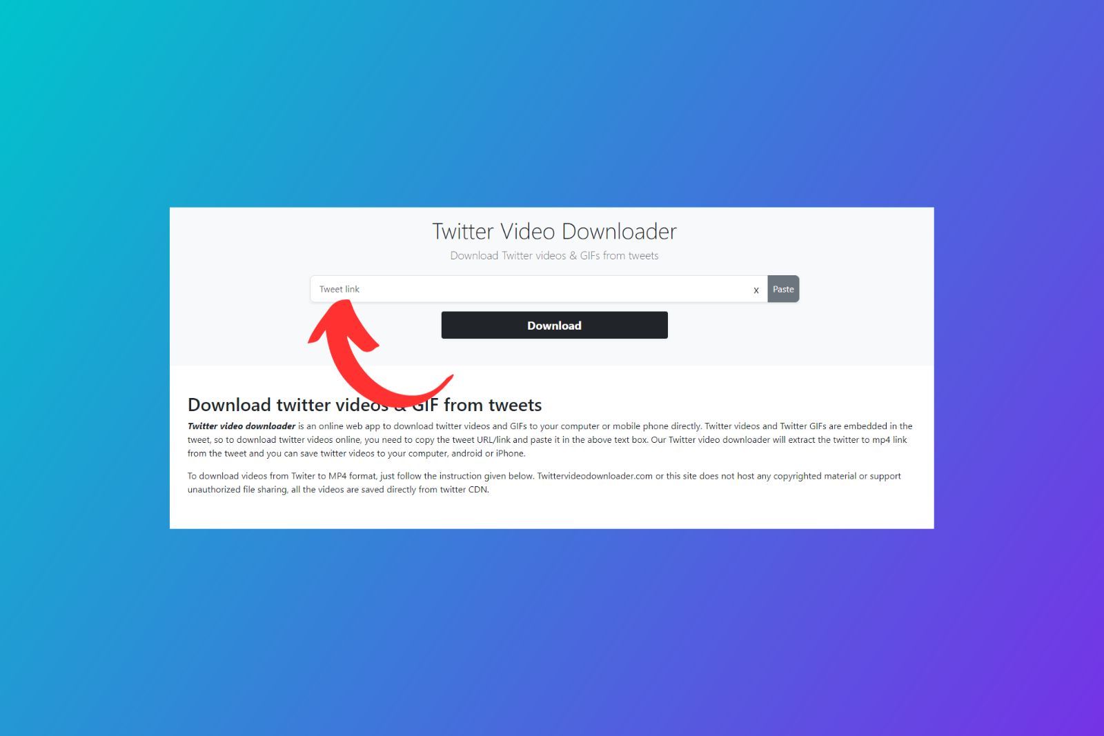 How to download videos from X (Twitter)