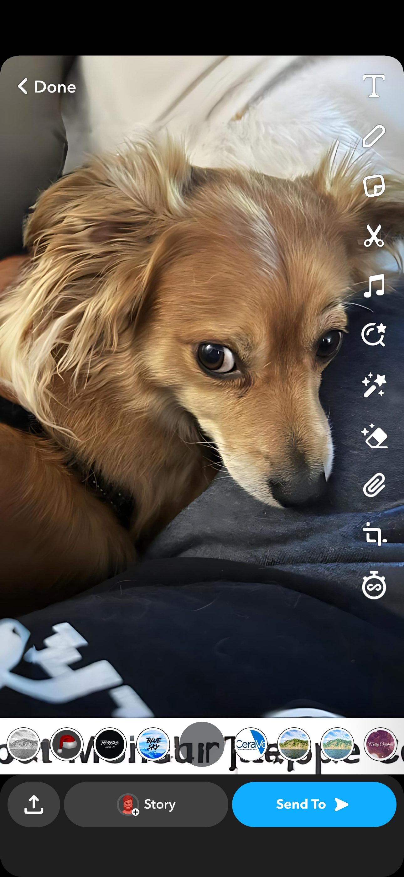 How to use Snapchat's AI to generate or extend images