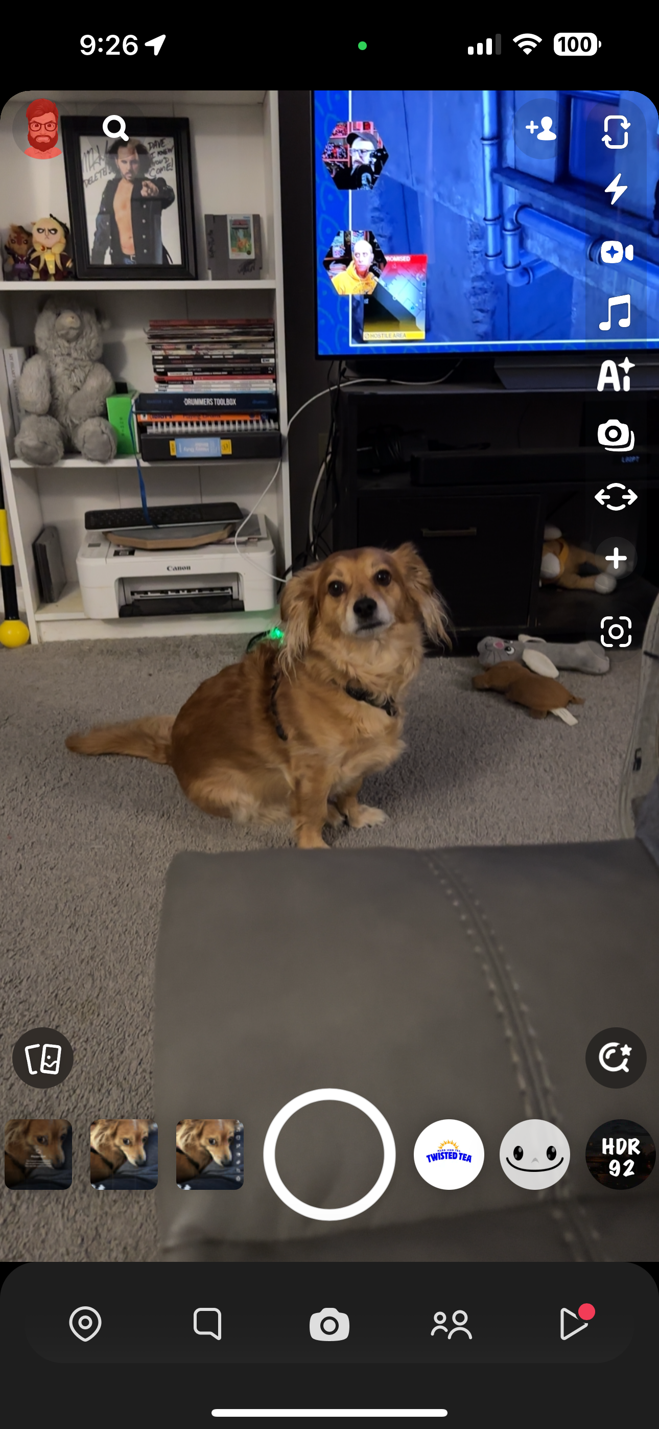 How to use Snapchat's AI to generate or extend images