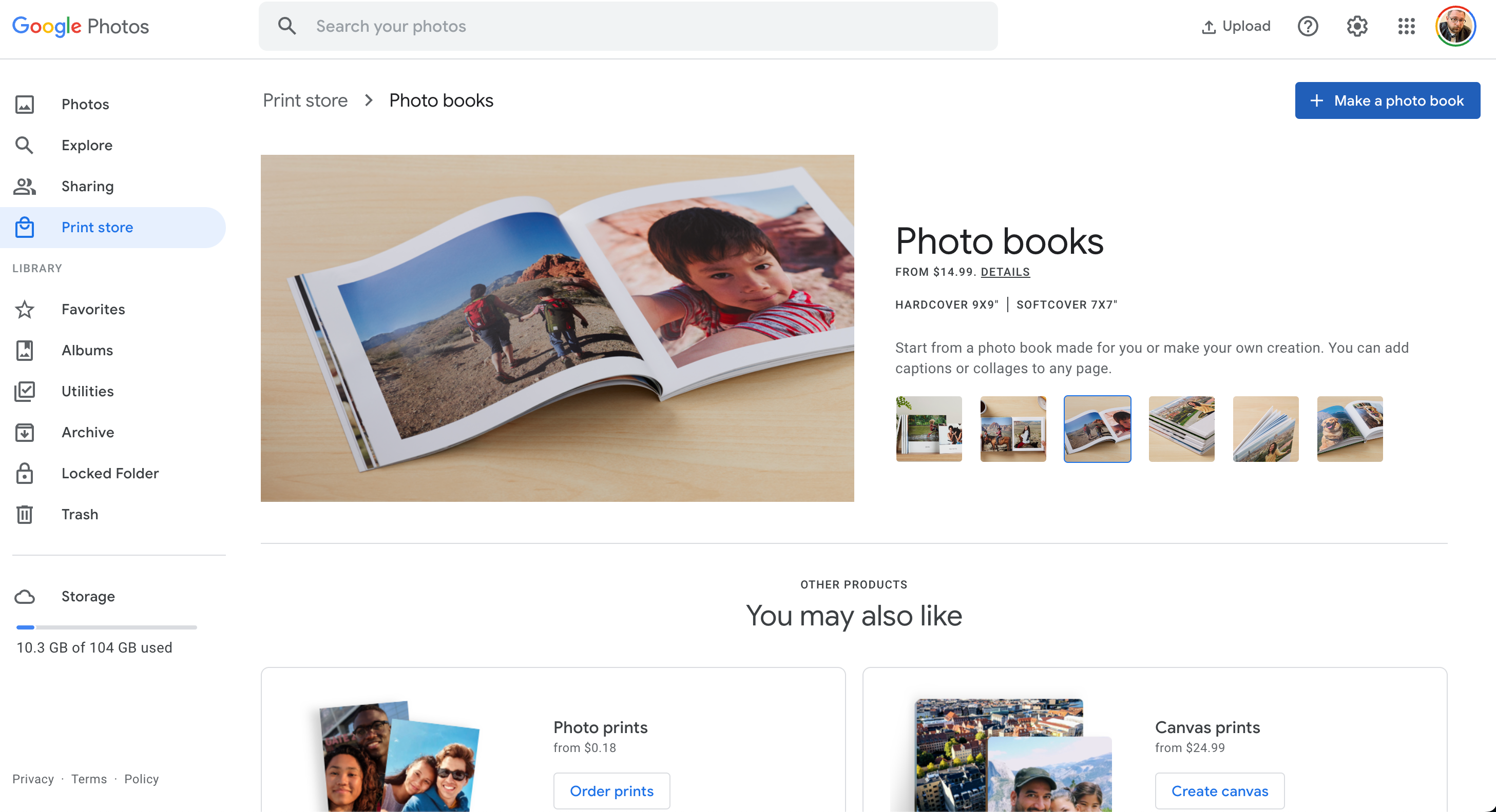 How to create photo books with Google Photos