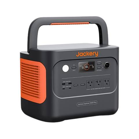 portable solar generators for homes Dabbsson 1000L Portable Power Station | 1200W AC, 1800W Boost, 24 lbs 1000L + 210W Solar Panel main image 0