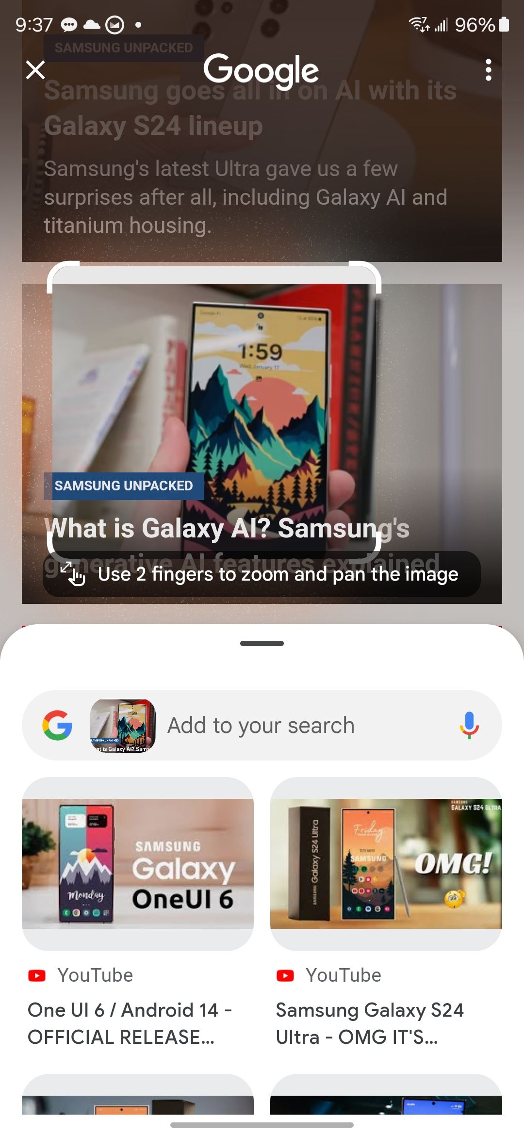 What is Google Circle to Search and how do you use it?