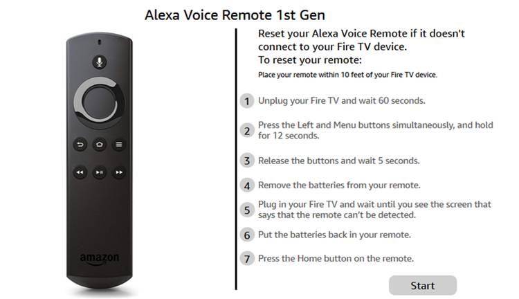 Program Amazon Remote How to reset your Amazon Fire TV remote