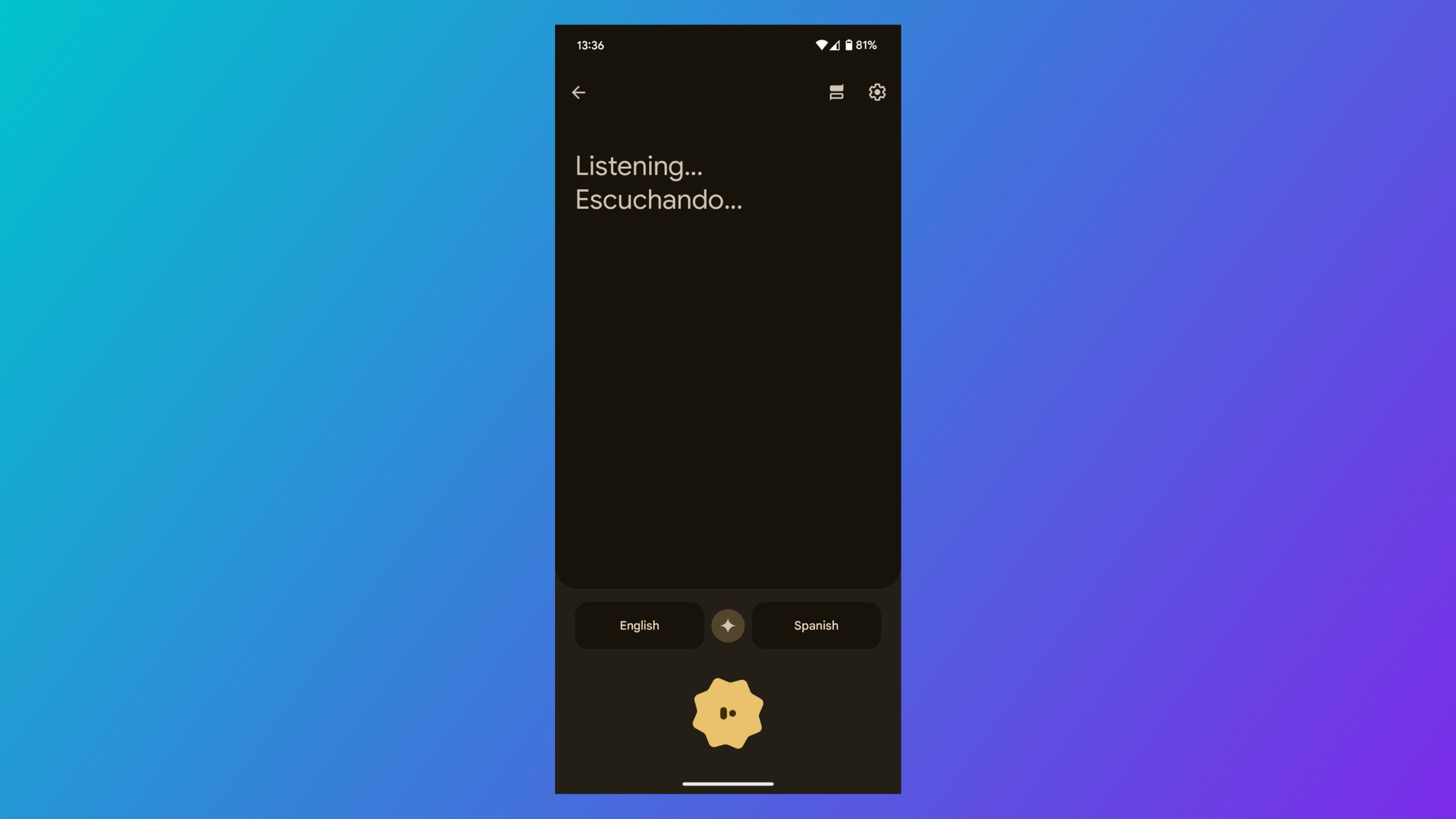 How to translate live audio with Google Translate