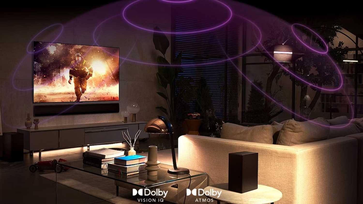 LG TV Dolby Atmos. 