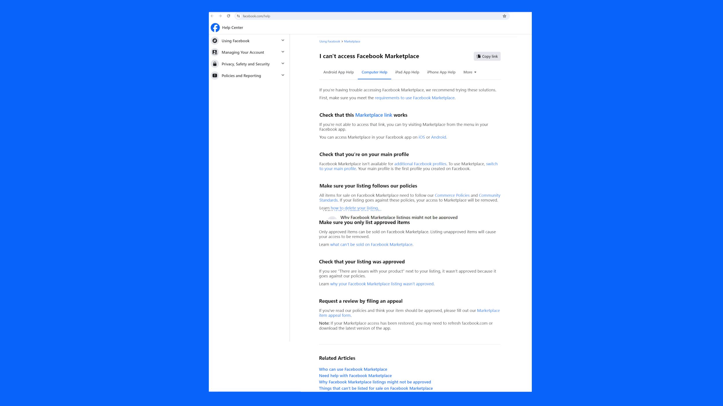 3 ways to contact Facebook customer support