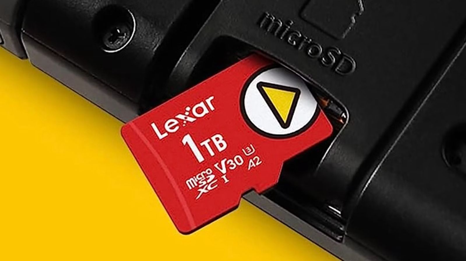 Lexar MicroSD card
