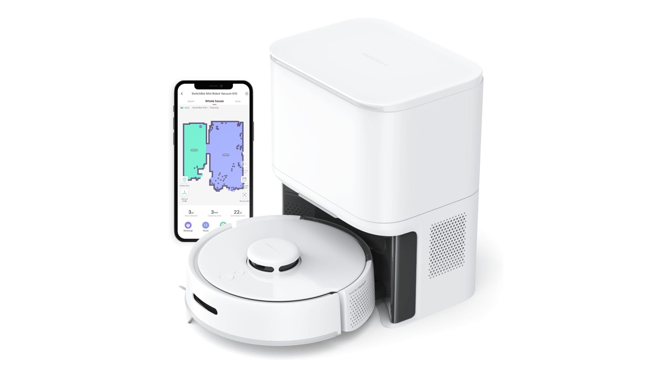SwitchBot Mini Robot Vacuum K10+ Pro review: Small but