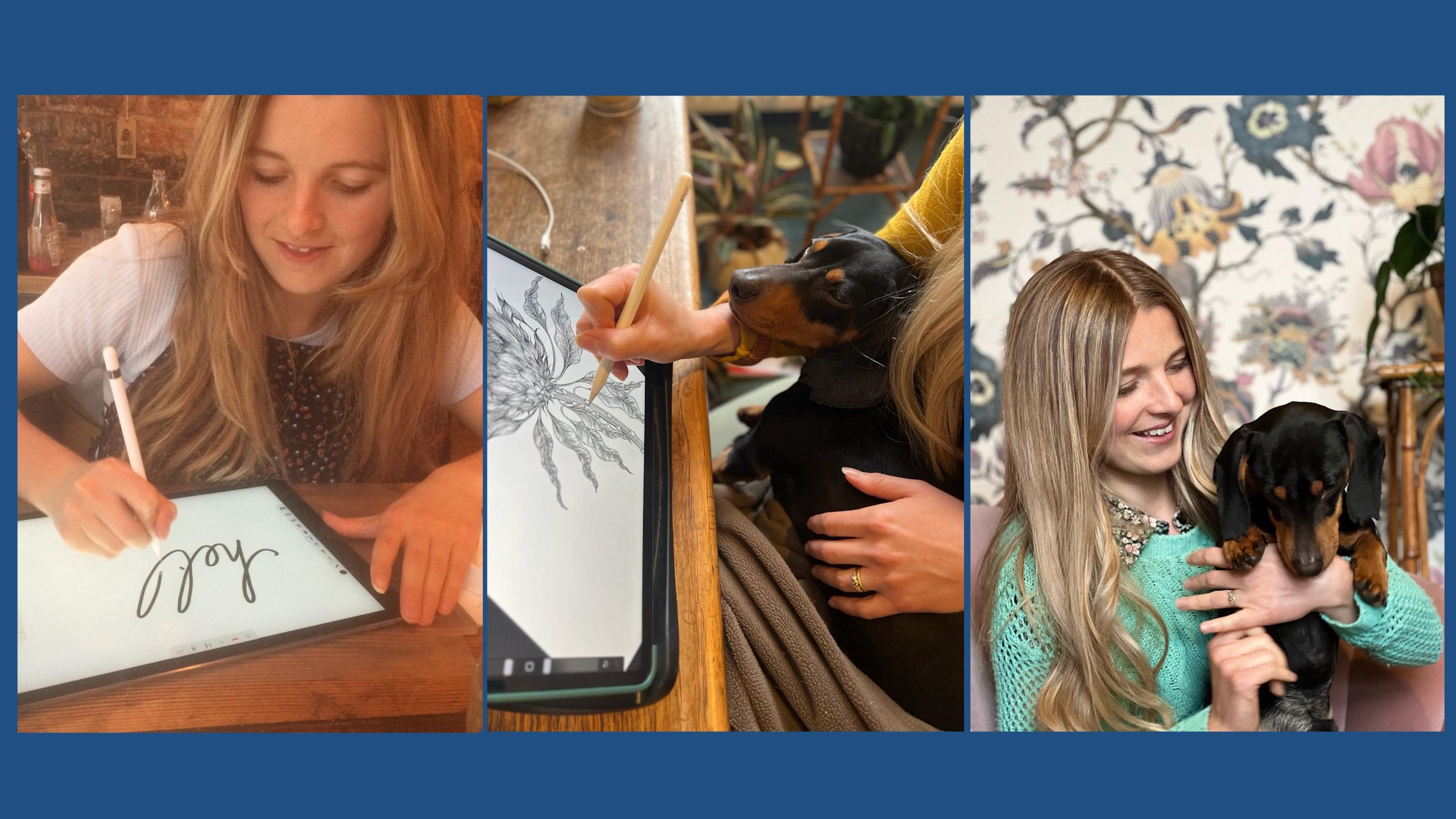 How this professional illustrator uses an iPad to create luxury art, image size:1500x844