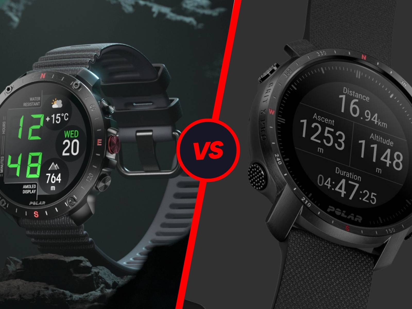 Polar Grit X2 Pro vs Grit X Pro comparison: Big upgrades