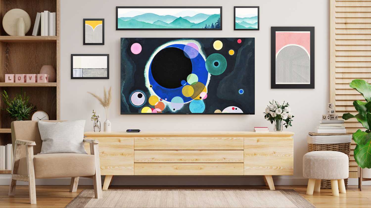 A Roku Pro Series TV.