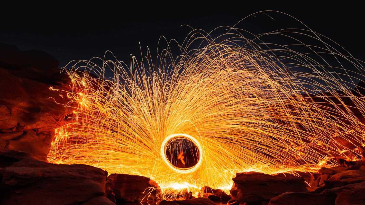 Bright colors on a TCL mini-LED TV.