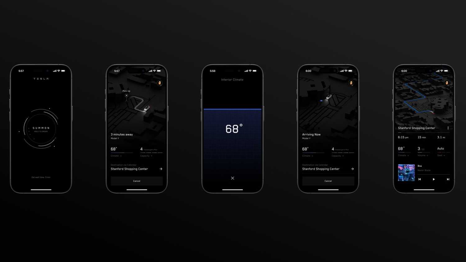 Tesla Robotaxi App Preview