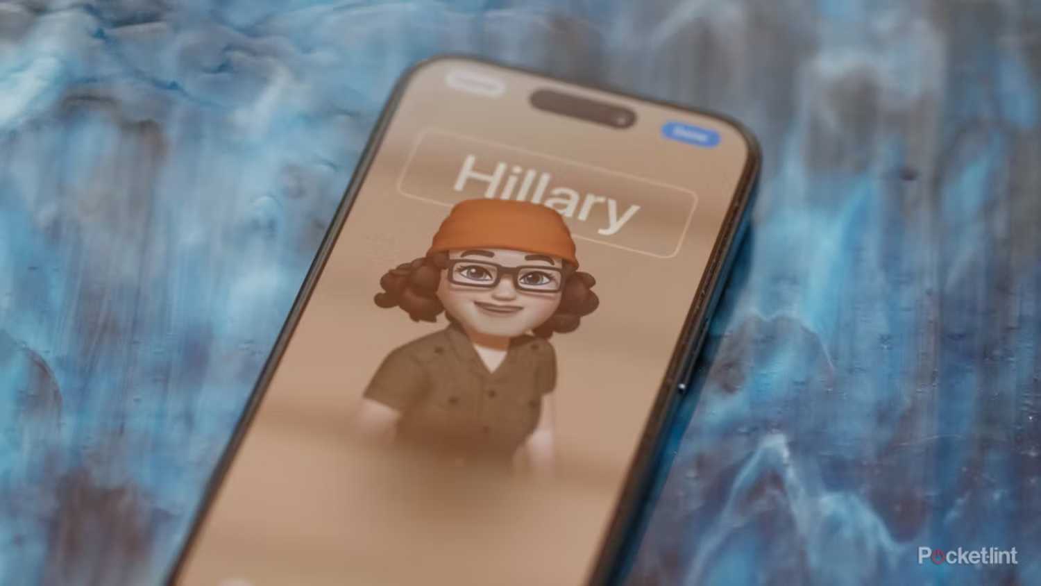 Customizing name and photo on iPhone. 