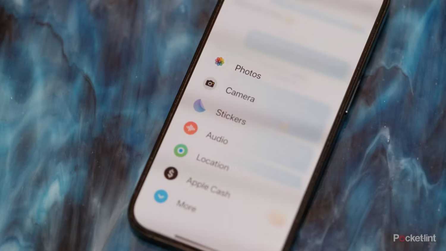 Customizing iPhone iMessage apps.