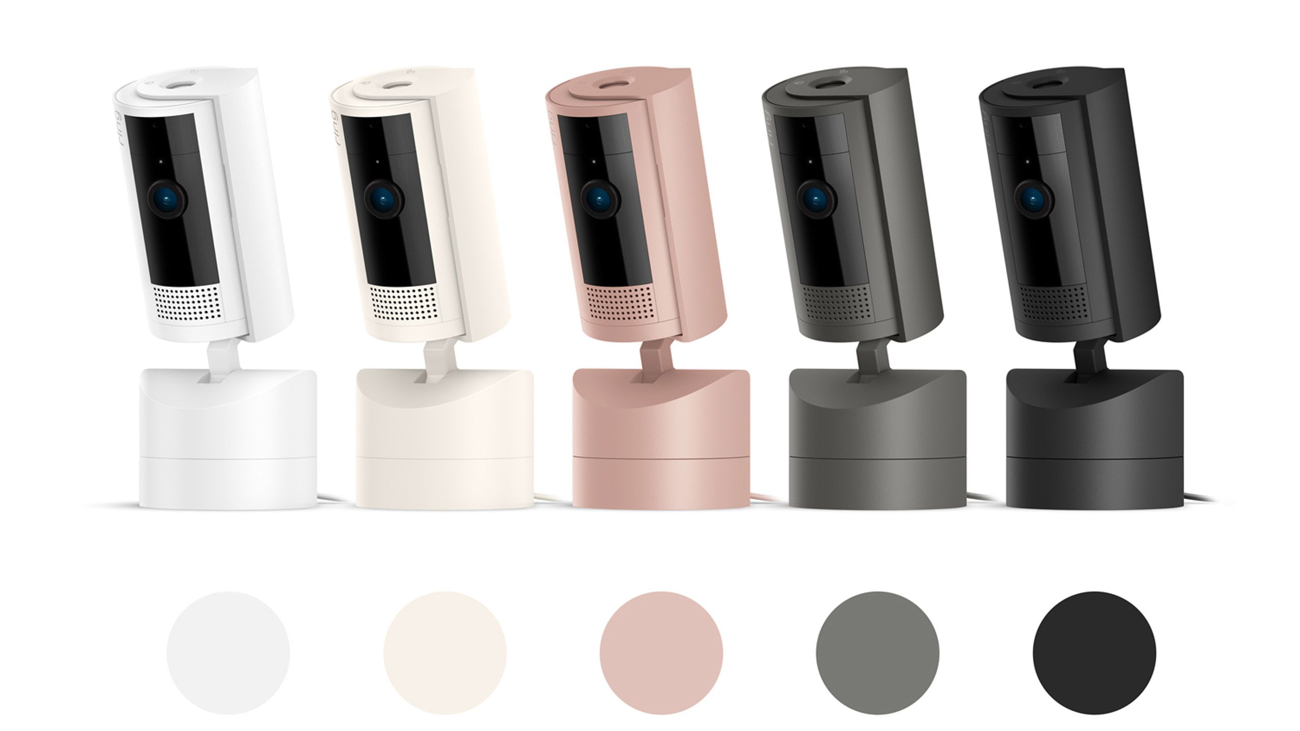 Ring دوربین داخلی Pan Tilt را در پنج رنگ مختلف ارائه می دهد