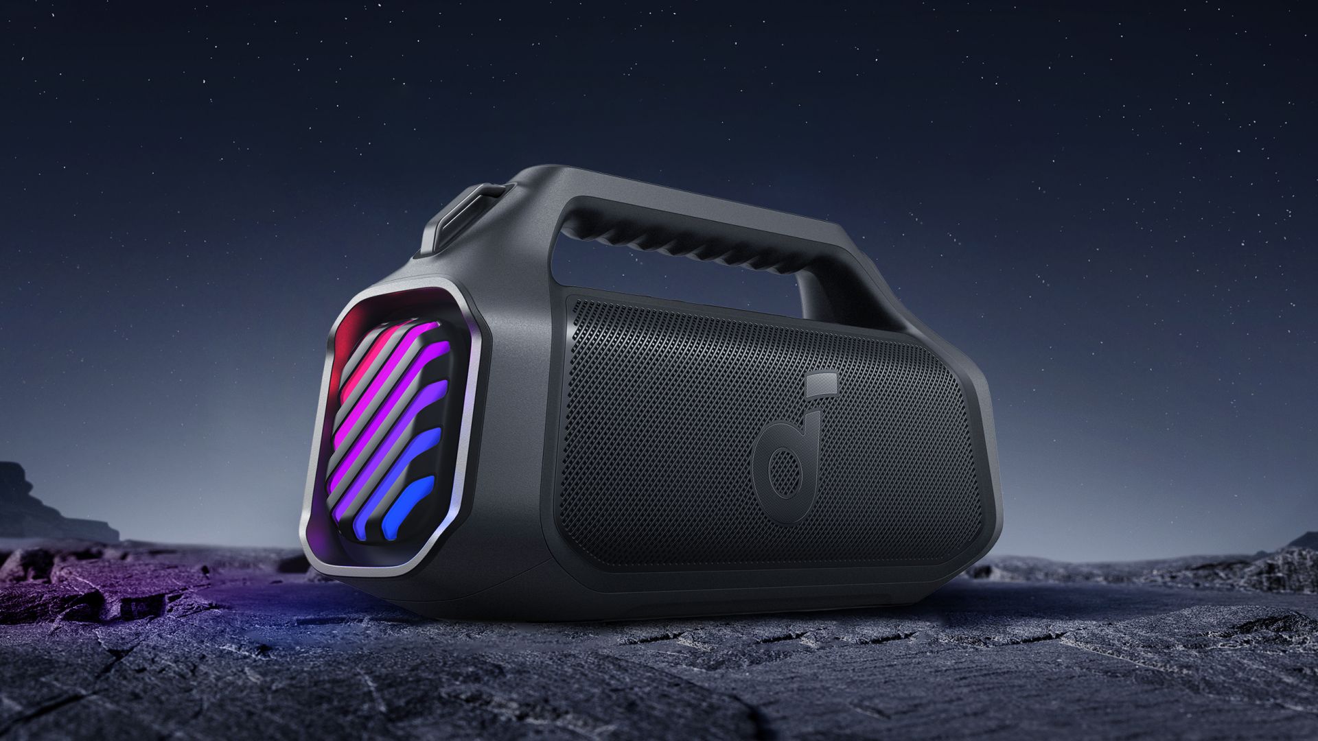 Soundcore's new speaker boasts booming bass and a light show